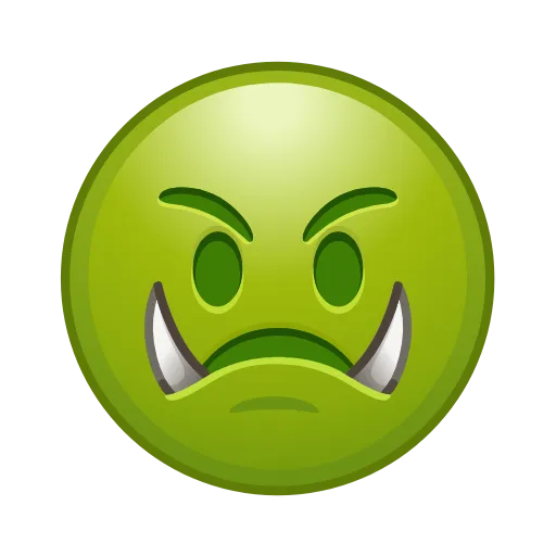 😡 Стикер «Mad Emoji» для Telegram
