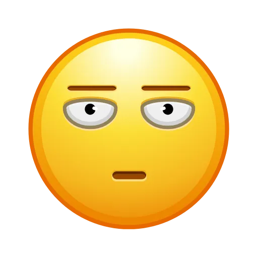 😐 Стикер «Mad Emoji» для Telegram