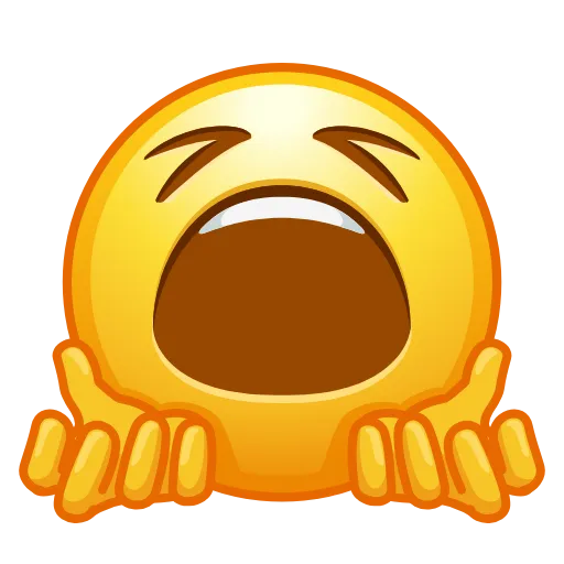 😫 Стикер «Mad Emoji» для Telegram