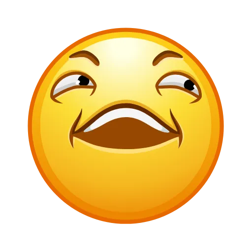 😏 Стикер «Mad Emoji» для Telegram