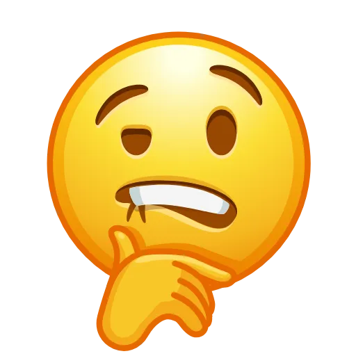 🤔 Стикер «Mad Emoji» для Telegram