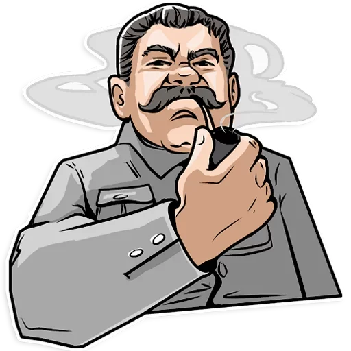 😠 Стикер «Stalin» для Telegram
