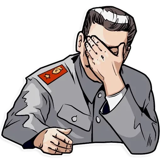 🤮 Стикер «Stalin» для Telegram