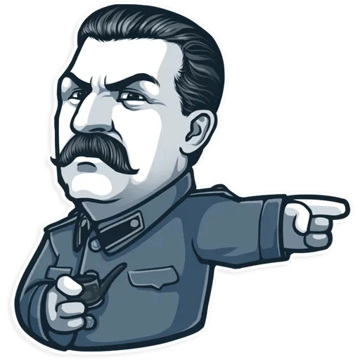 👉 Стикер «Stalin» для Telegram