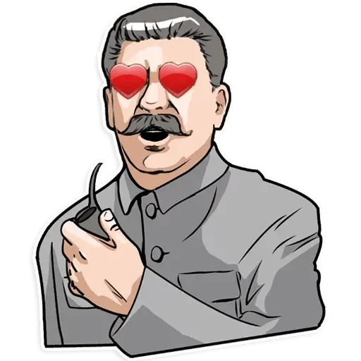 😍 Стикер «Stalin» для Telegram