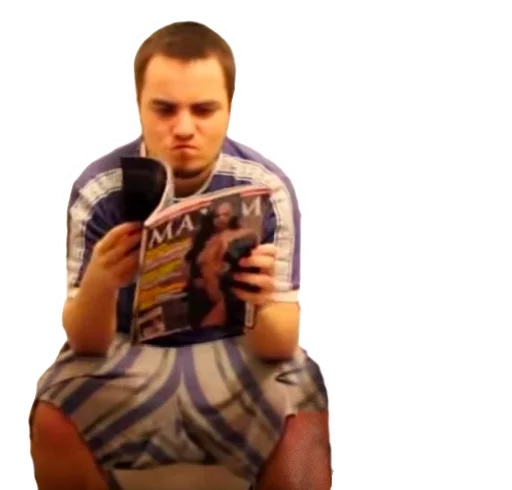 🚽 Стикер «Мэддисон» для Telegram