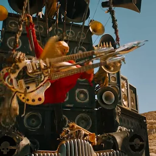 🎸 Стикер «Mad Max» для Telegram