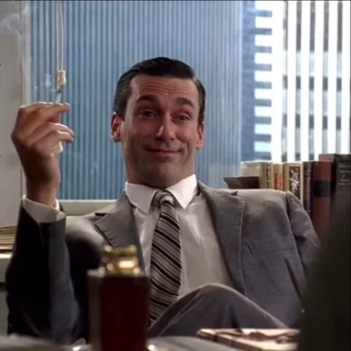 🚬 Стикер «MADMEN» для Telegram