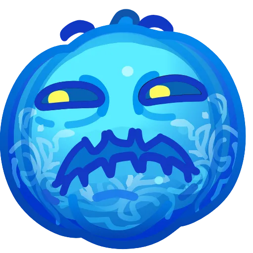 🙂 Эмодзи «Mad Pumpkin» для Telegram