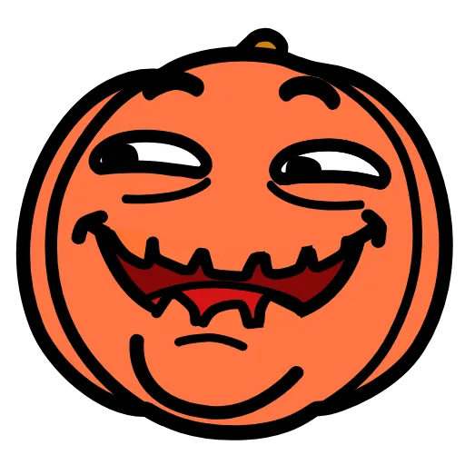 🙂 Эмодзи «Mad Pumpkin» для Telegram