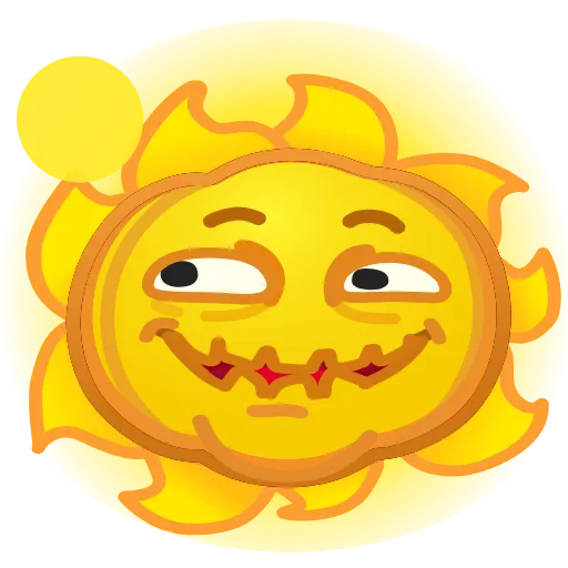 🙂 Эмодзи «Mad Pumpkin» для Telegram