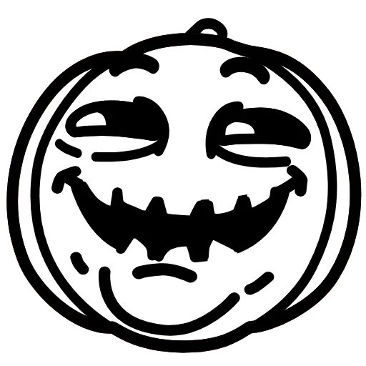 🙂 Эмодзи «Mad Pumpkin» для Telegram