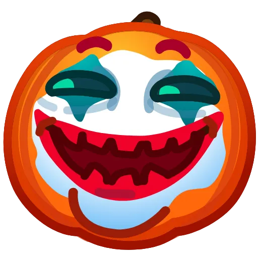 🙂 Эмодзи «Mad Pumpkin» для Telegram