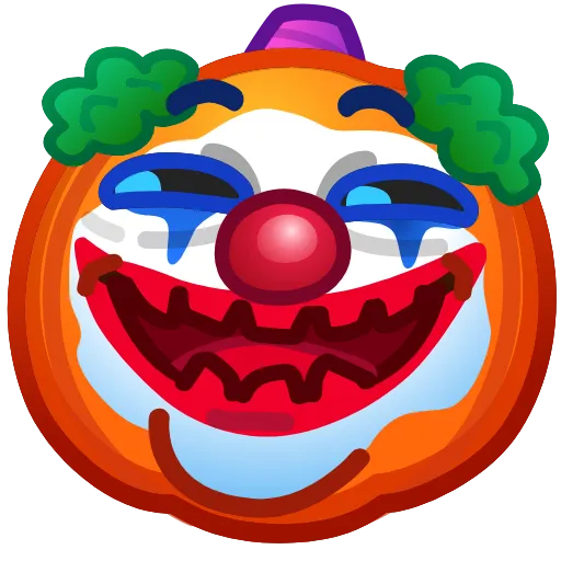 🙂 Эмодзи «Mad Pumpkin» для Telegram