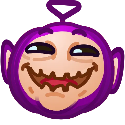 🙂 Эмодзи «Mad Pumpkin» для Telegram