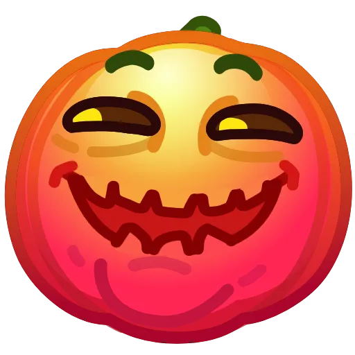 Стикерпак Mad Pumpkin для Telegram
