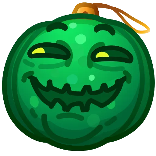 🙂 Эмодзи «Mad Pumpkin» для Telegram