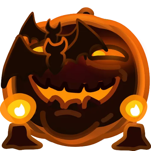 🙂 Эмодзи «Mad Pumpkin» для Telegram