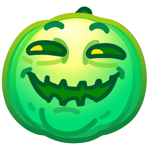 🙂 Эмодзи «Mad Pumpkin» для Telegram