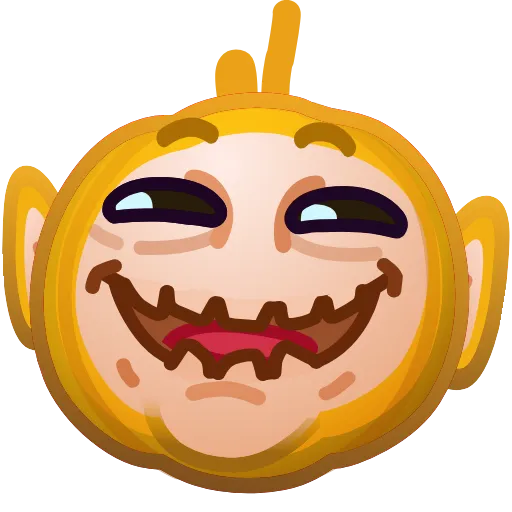 🙂 Эмодзи «Mad Pumpkin» для Telegram