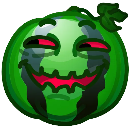 🙂 Эмодзи «Mad Pumpkin» для Telegram