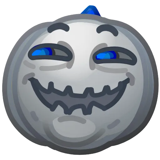 🙂 Эмодзи «Mad Pumpkin» для Telegram