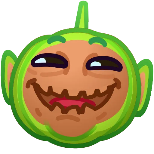 🙂 Эмодзи «Mad Pumpkin» для Telegram