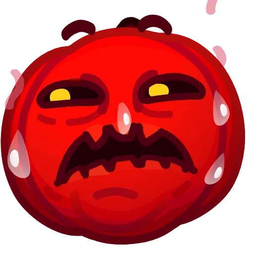🙂 Эмодзи «Mad Pumpkin» для Telegram