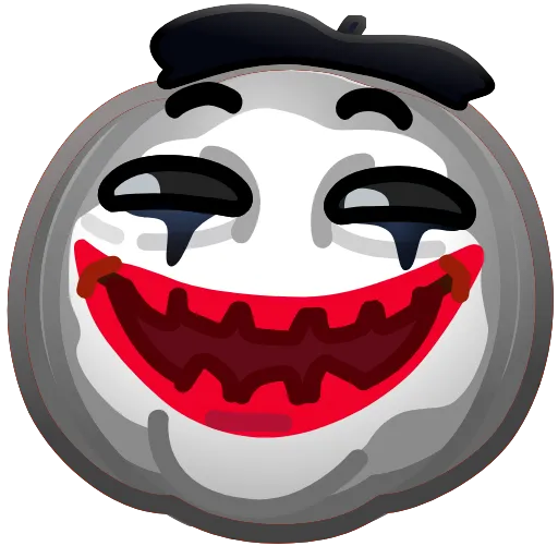 🙂 Эмодзи «Mad Pumpkin» для Telegram