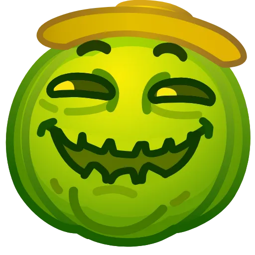 🙂 Эмодзи «Mad Pumpkin» для Telegram
