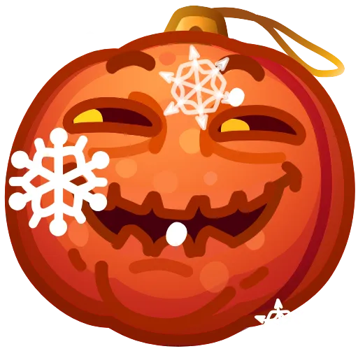 🙂 Эмодзи «Mad Pumpkin» для Telegram
