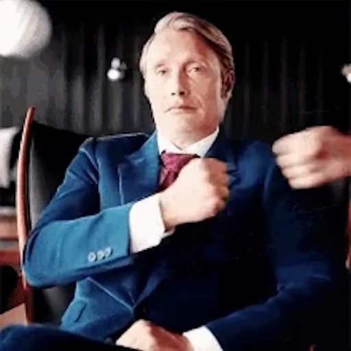 ✊ Стикер «Мадс Миккельсен» для Telegram