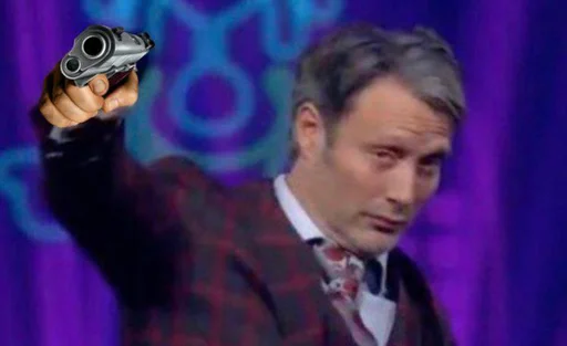 🔫 Стикер «beloved mads» для Telegram