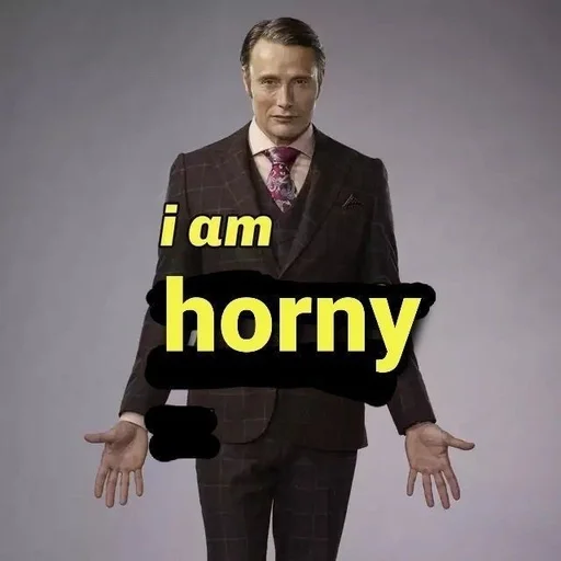 🥵 Стикер «Mads Mikkelsen» для Telegram