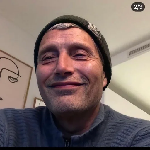 🙂 Стикер «Mads Mikkelsen» для Telegram