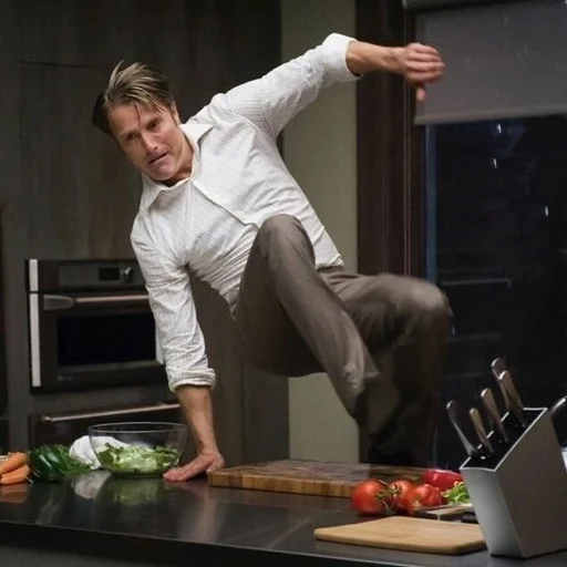 😤 Стикер «Mads Mikkelsen» для Telegram