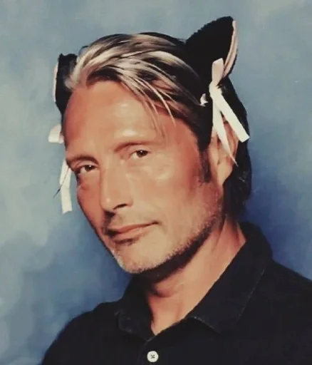 🐱 Стикер «Mads Mikkelsen» для Telegram