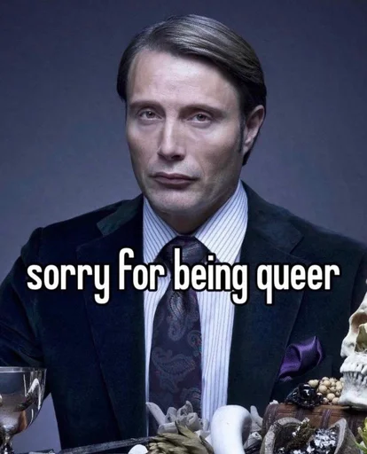 Стикерпак Mads Mikkelsen для Telegram