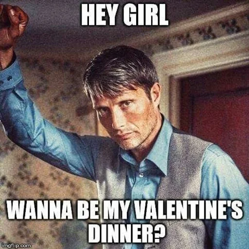 🤗 Стикер «Mads Mikkelsen» для Telegram