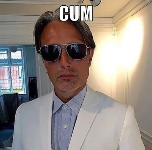 😠 Стикер «Mads Mikkelsen» для Telegram