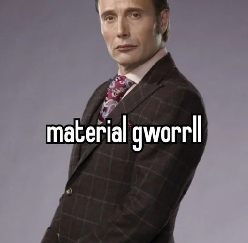 💅 Стикер «Mads Mikkelsen» для Telegram