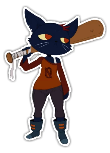 ⚾ Стикер «Mae Borowski NITW» для Telegram