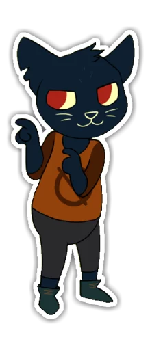 😼 Стикер «Mae Borowski NITW» для Telegram