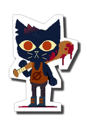 ☠ Стикер «Mae Borowski NITW» для Telegram