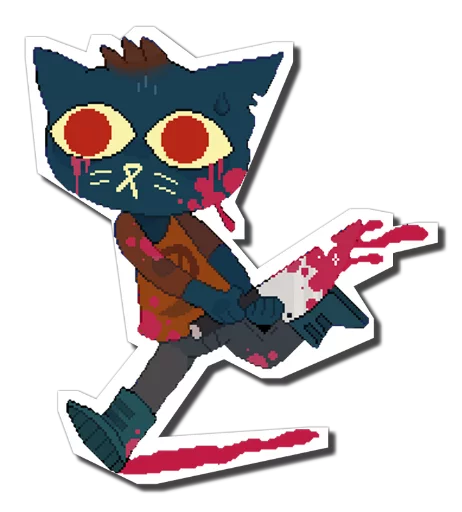 💀 Стикер «Mae Borowski NITW» для Telegram