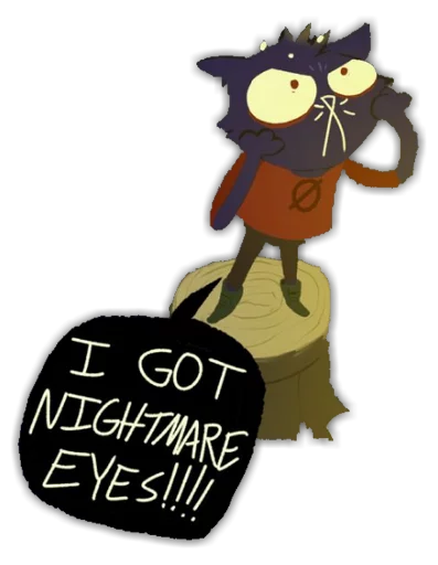 👁 Стикер «Mae Borowski NITW» для Telegram
