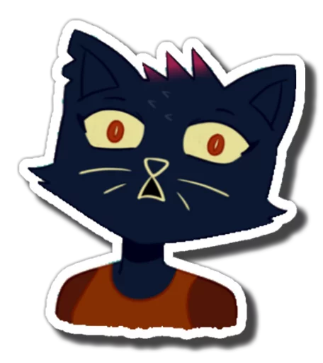 😾 Стикер «Mae Borowski NITW» для Telegram