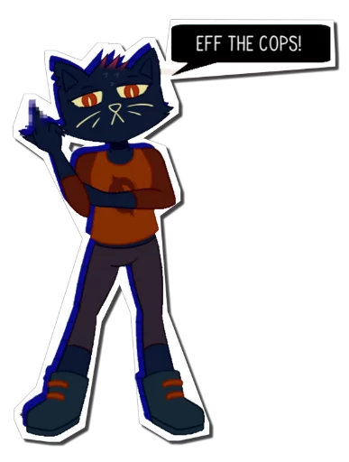 🖕 Стикер «Mae Borowski NITW» для Telegram