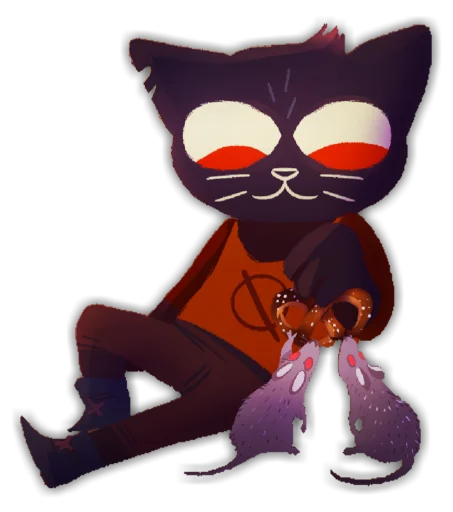 🍪 Стикер «Mae Borowski NITW» для Telegram