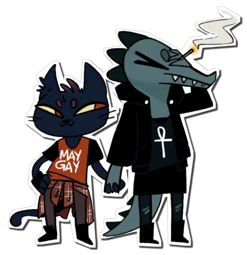 🌈 Стикер «Mae Borowski NITW» для Telegram